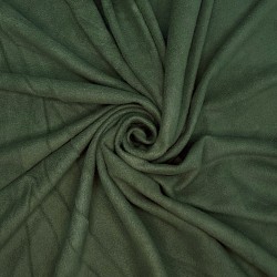 Флис Односторонний 130 гр/м2, цвет Темный хаки (на отрез)  в Канске