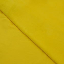 Флис Односторонний 180 гр/м2, Желтый (на отрез)  в Канске