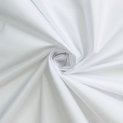 Ткань Дюспо 240Т WR PU Milky, цвет Белый (на отрез)  в Канске