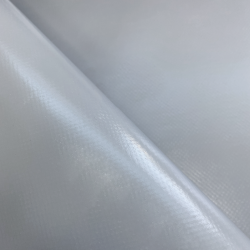 Ткань ПВХ 450 гр/м2, Серый (Ширина 160см), на отрез  в Канске