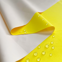 Водонепроницаемая Дышащая Мембранная ткань PU 10'000, цвет Жёлтый (на отрез)  в Канске