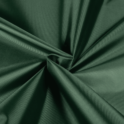 Ткань Оксфорд 210D PU, Темно-Зеленый (на отрез)  в Канске